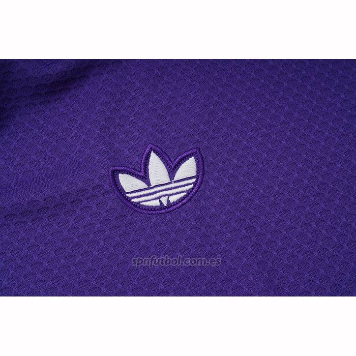 Chandal del Real Madrid Manga Corta 2025-2026 Purpura - Pantalon Corto